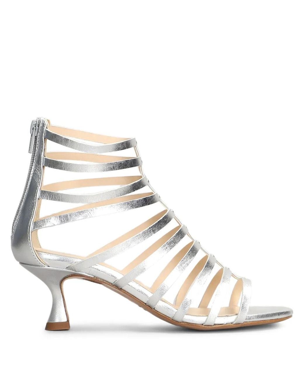 Anna F. Natural 55Mm Leather Sandals