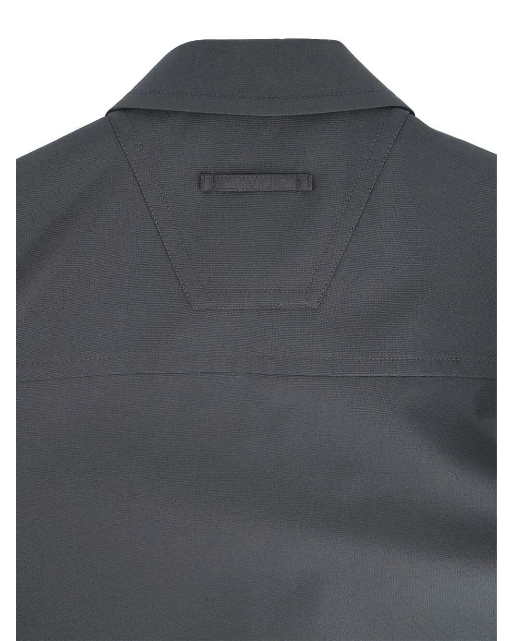 Gucci Gray Technical-Panama Jacket for men