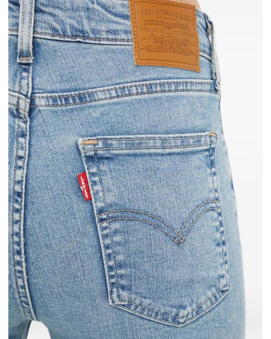 Levi's Blue Flare Five-Pocket Jeans