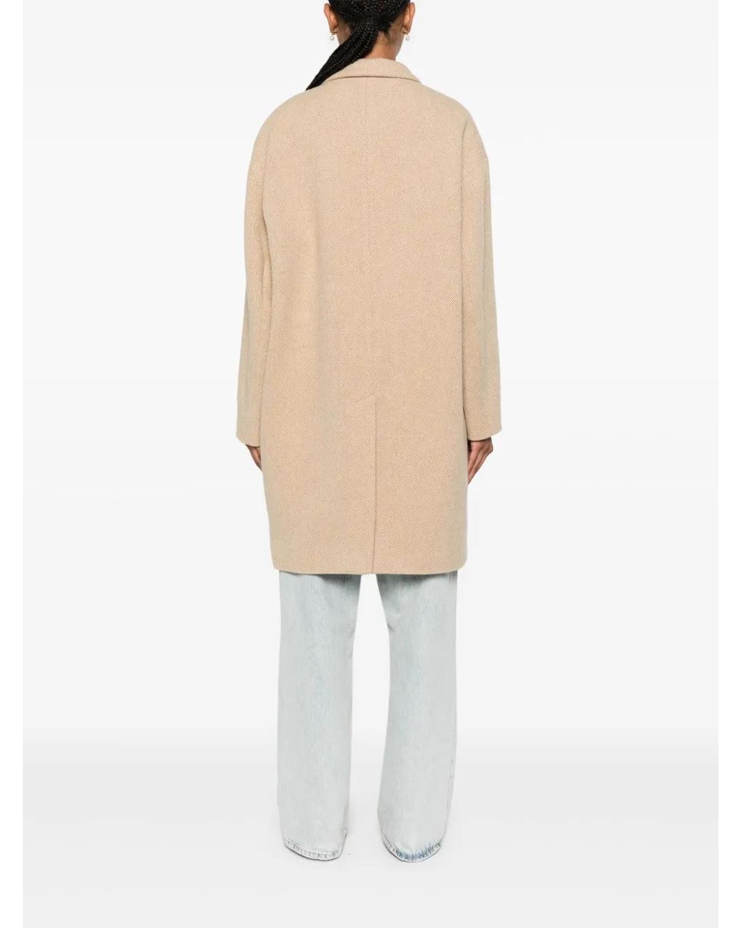 Isabel Marant Natural Limiza Coat