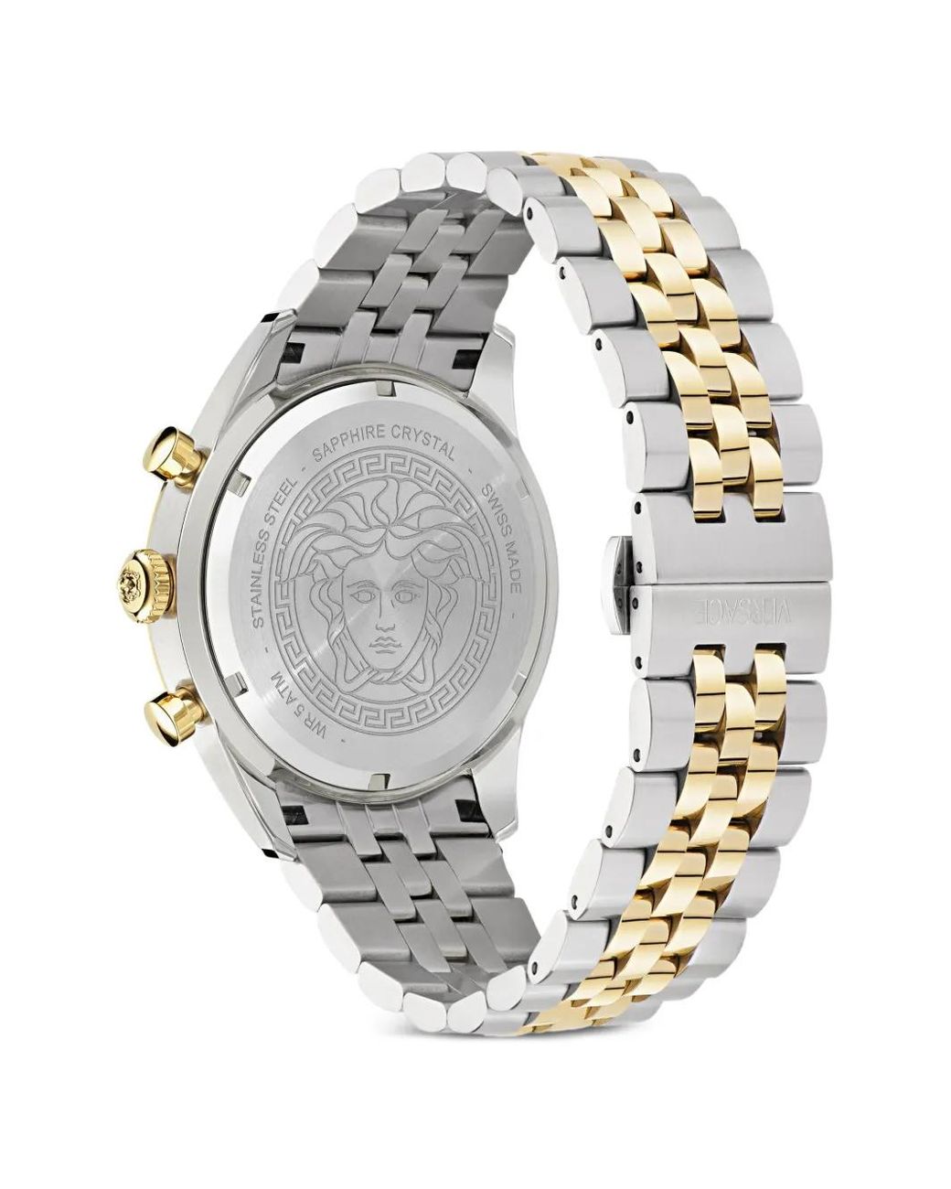 Versace Metallic Chrono Master 44Mm Watch for men