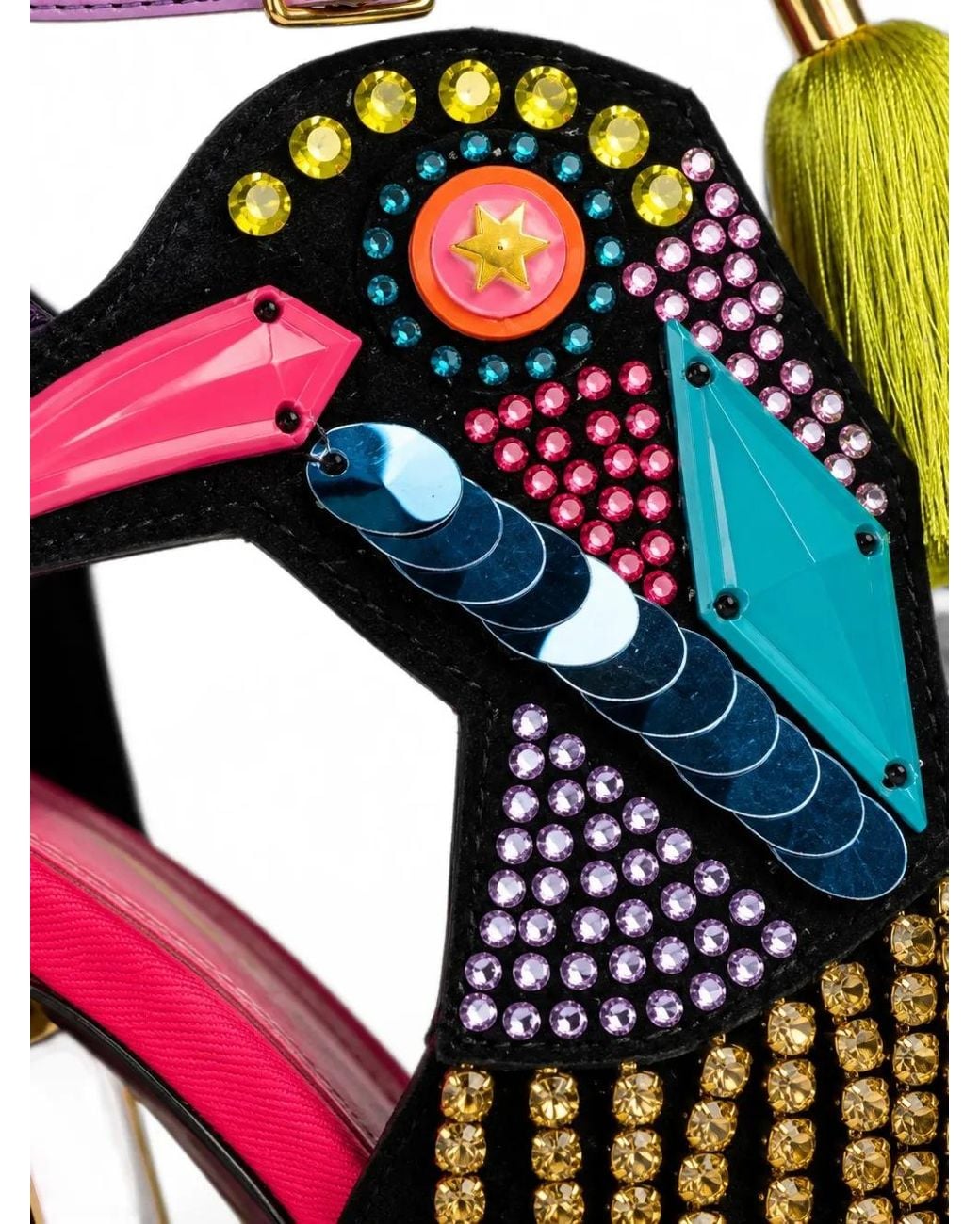 Kat Maconie White Aya Bird-Embellishment Sandals