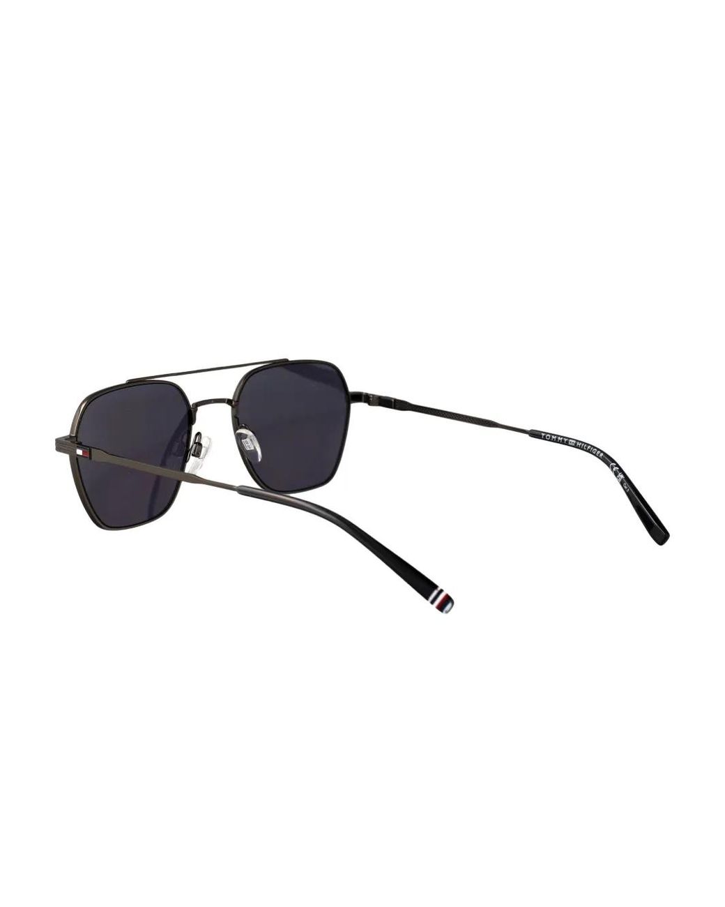 Tommy Hilfiger Blue Pilot-Frame Sunglasses for men