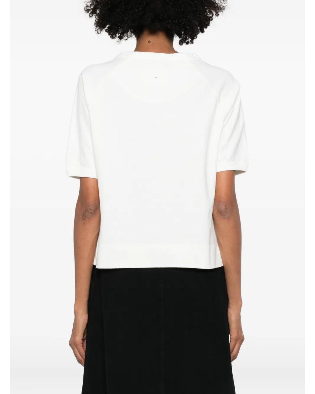 MHL by Margaret Howell White Raglan-Sleeve T-Shirt