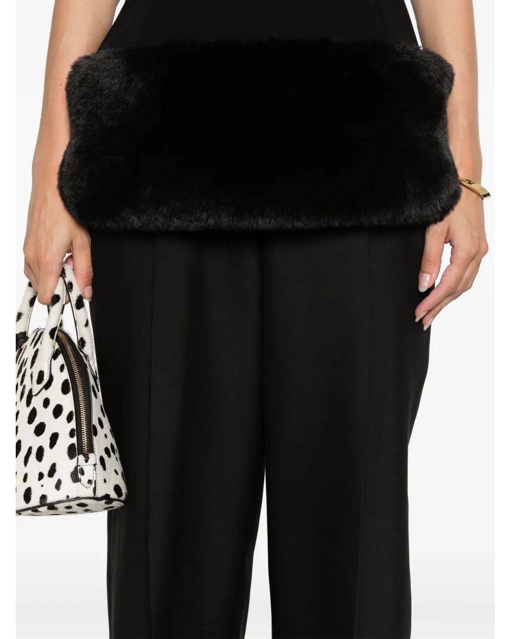 Jacquemus Black Wide Trousers