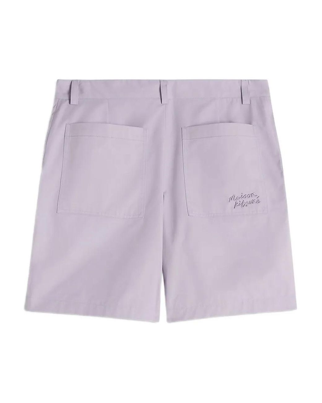 Pantalones Cortos Con Bolsillos Maison Kitsuné de hombre de color Purple