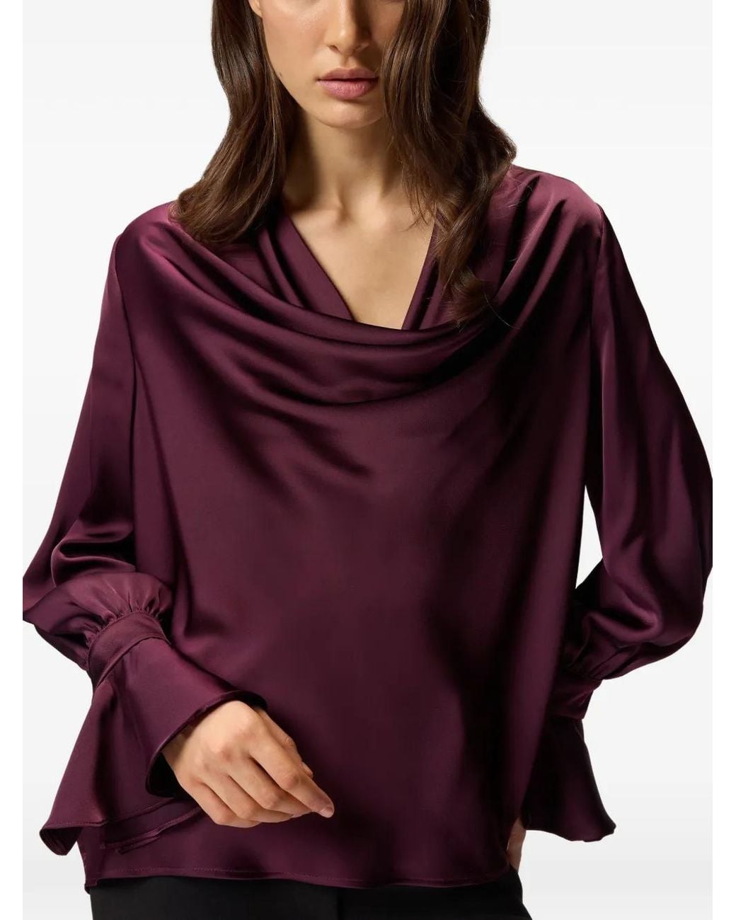 Pinko Purple 'Filipa' Blouse