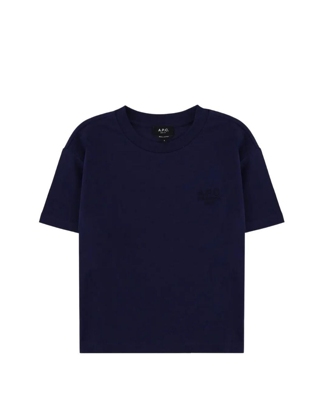 A.P.C. Blue Round-Neck T-Shirt