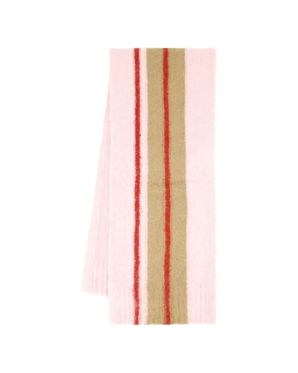 Samsøe & Samsøe Pink Sajeanne Striped Scarf