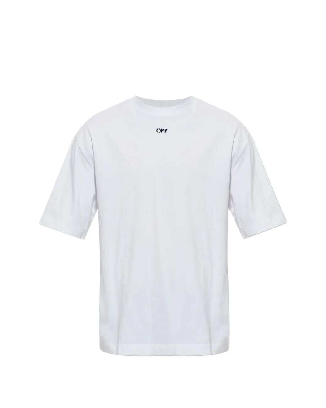 Off-White c/o Virgil Abloh White Narciso Short-Sleeve T-Shirt for men