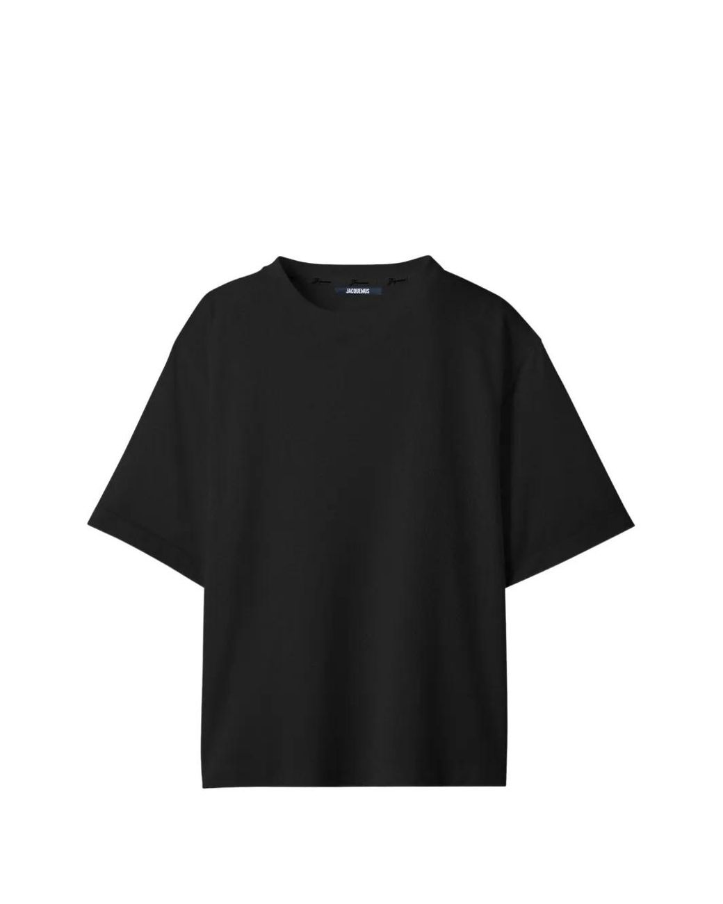 Jacquemus Black Le Tshirt Rond Carre Mc for men