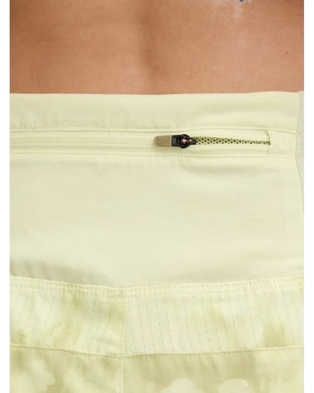 The North Face Yellow Abstract-Print Lightrange Shorts