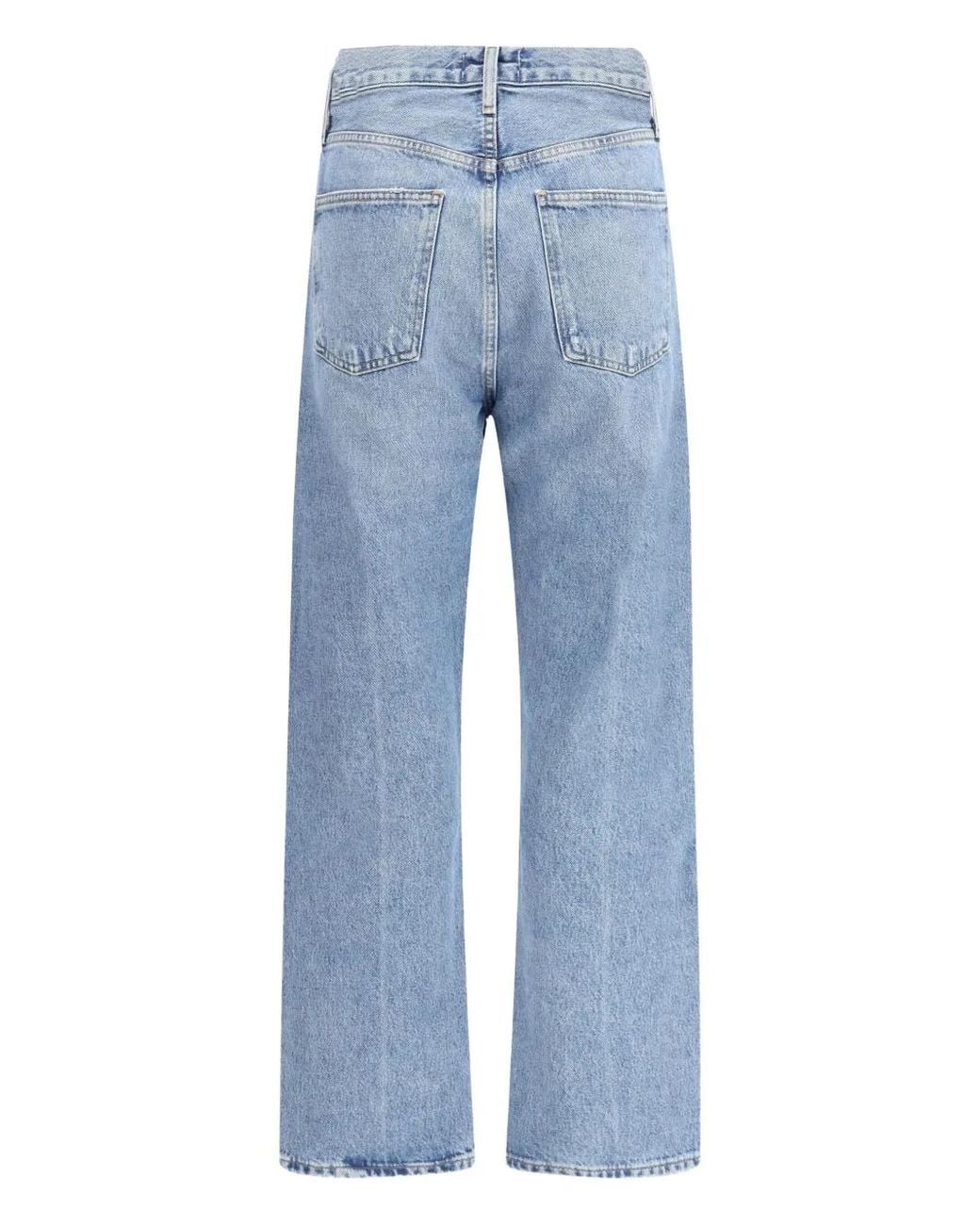 Agolde Blue Five-Pocket Jeans