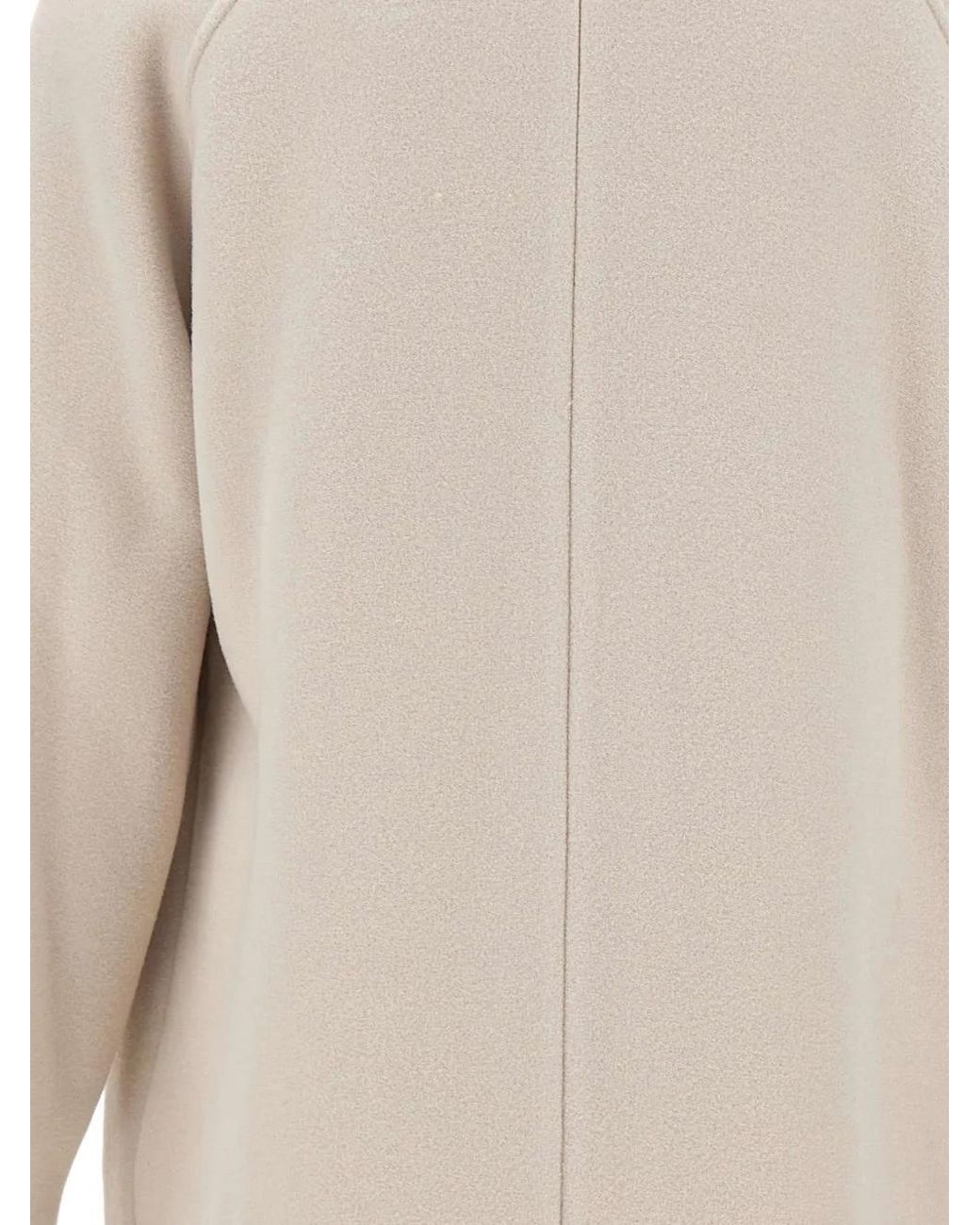 Eleventy Natural Raglan-Sleeve Button-Up Coat for men