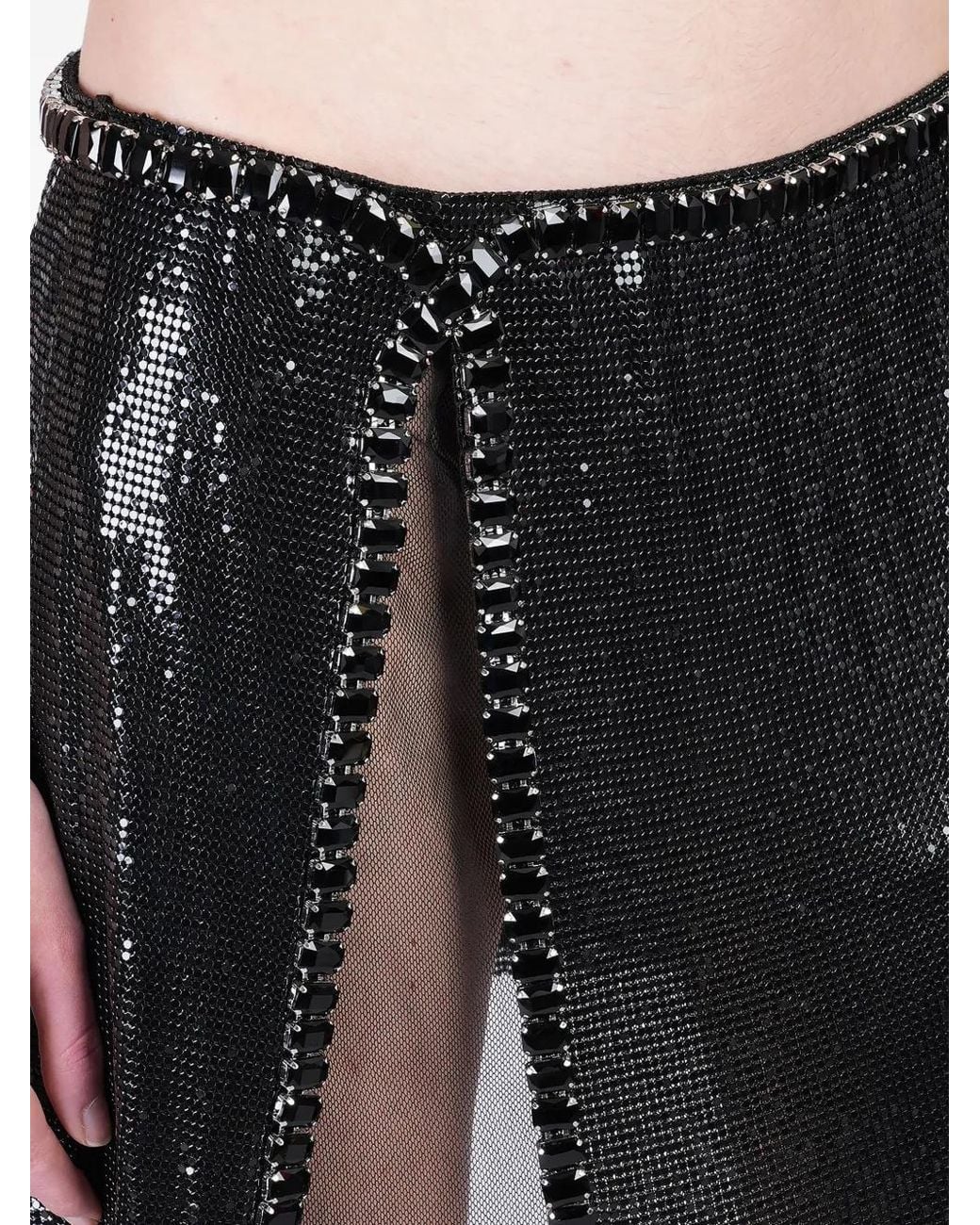 Nue Pixie Mini-Rok in het Black