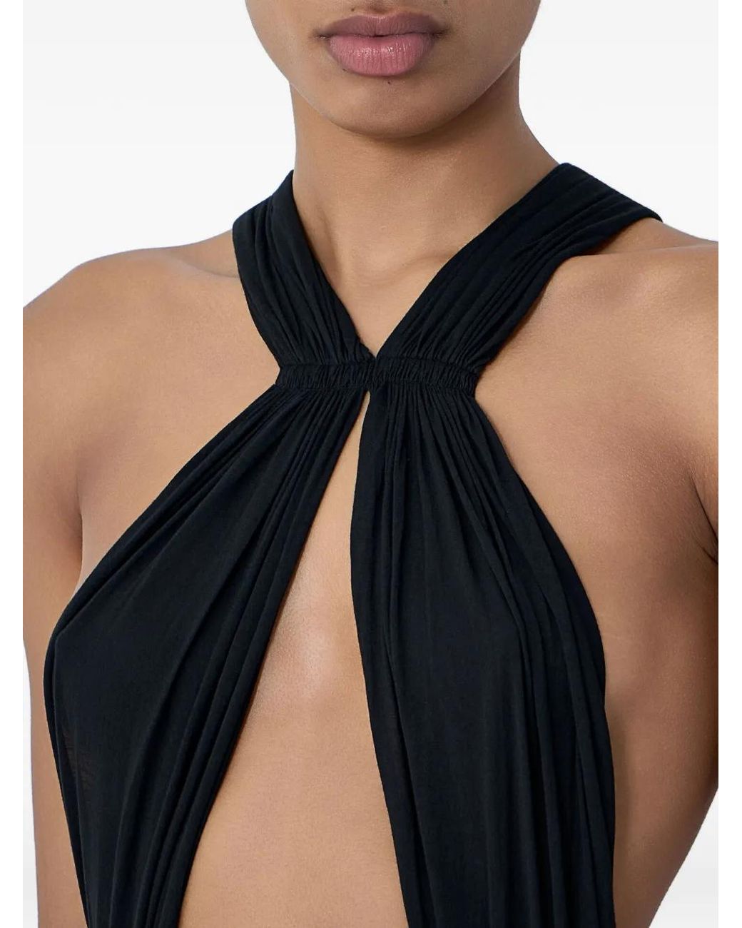 Rick Owens Blue Miami Body Suit