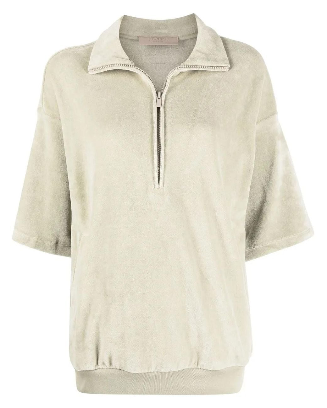 Fear Of God Natural Short Sleeve Sweatshirt