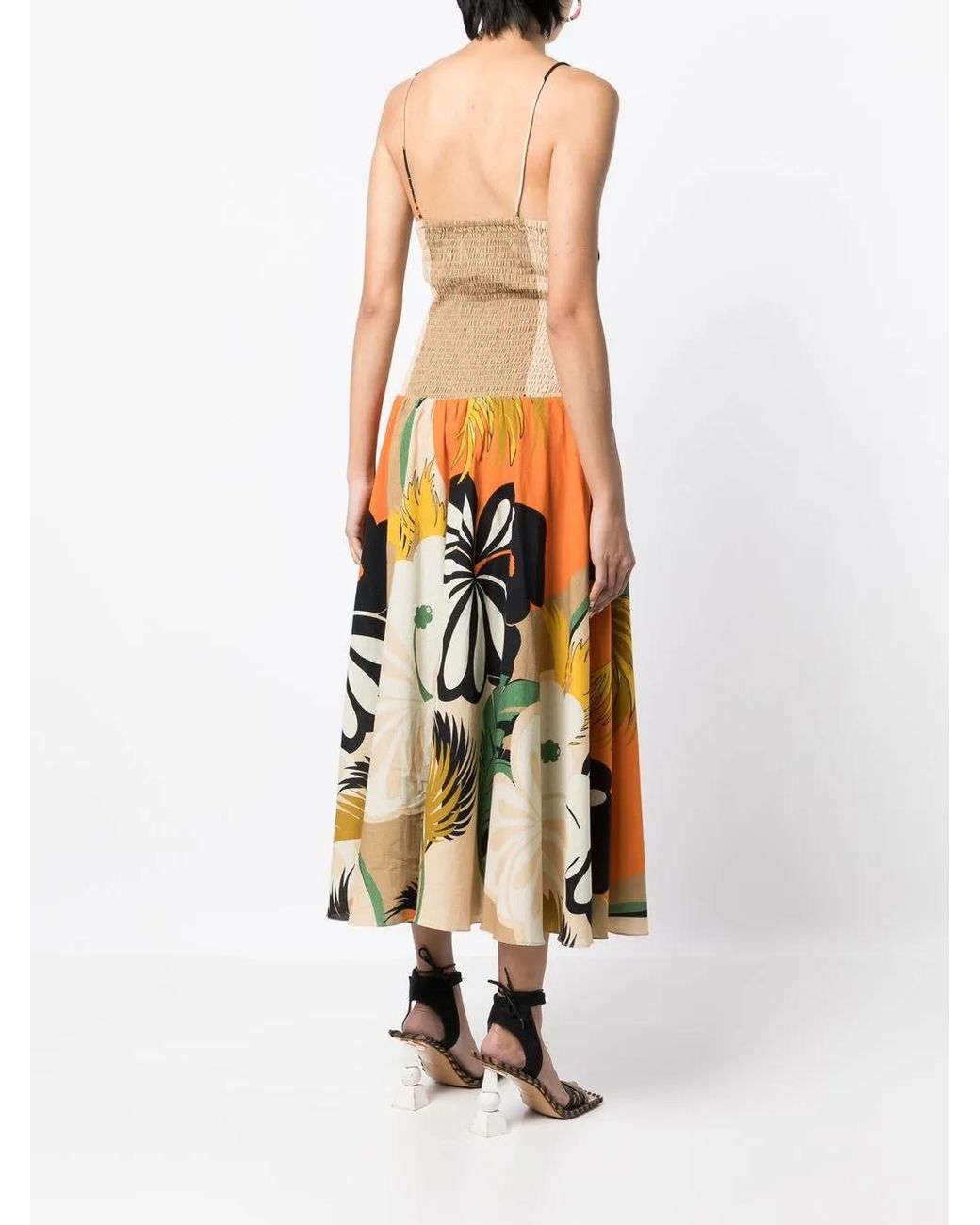 Bambah Multicolor Amazonia Mix-Print Sleeveless Dress