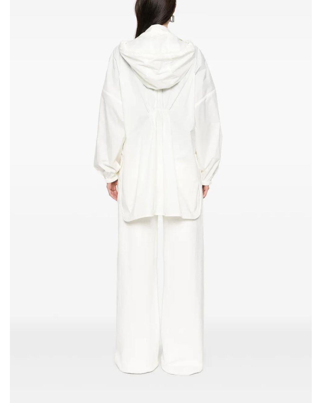 Moncler White Shirt Jacket