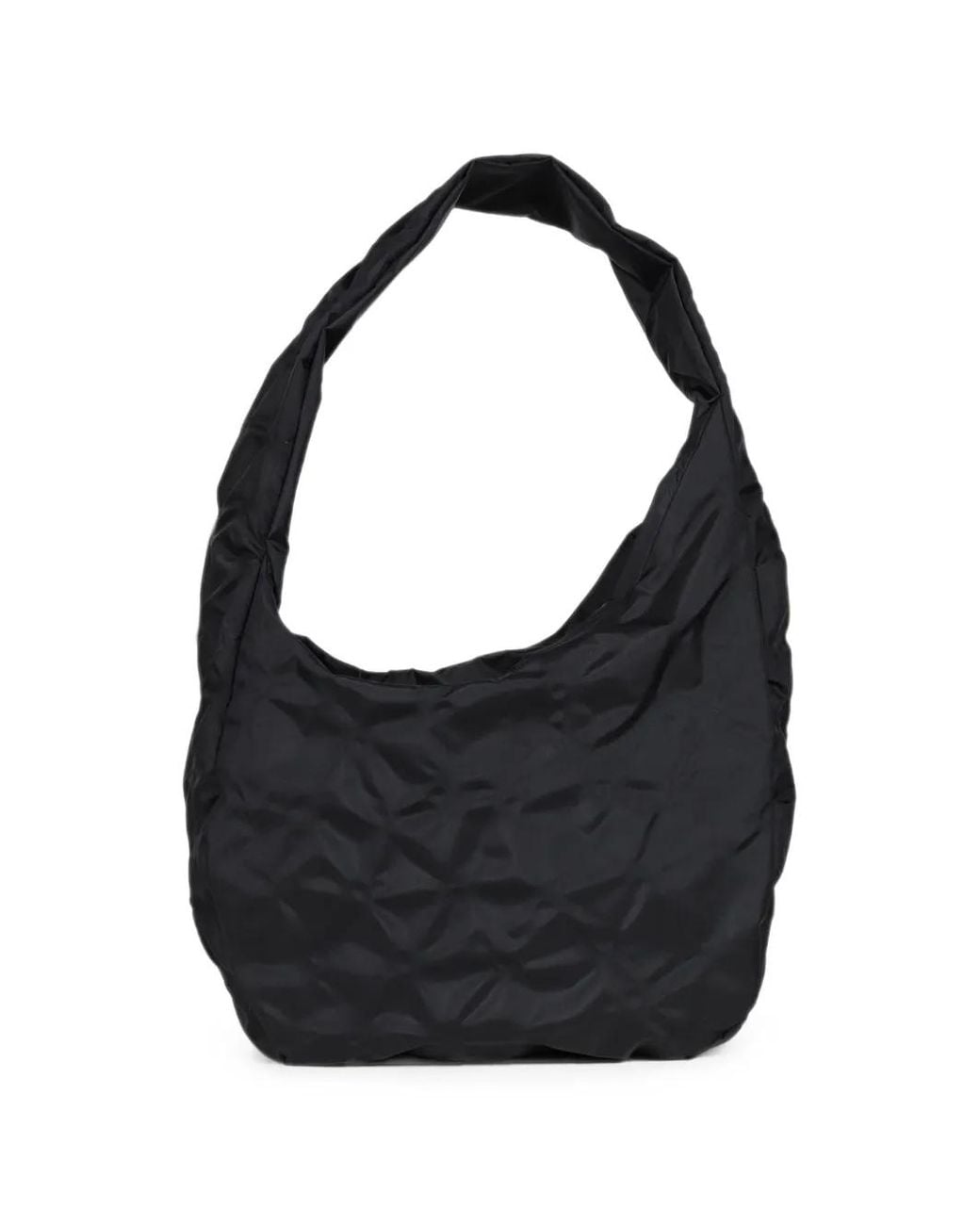 ryaw Black All Leaf Vein Shoulder Bag for men