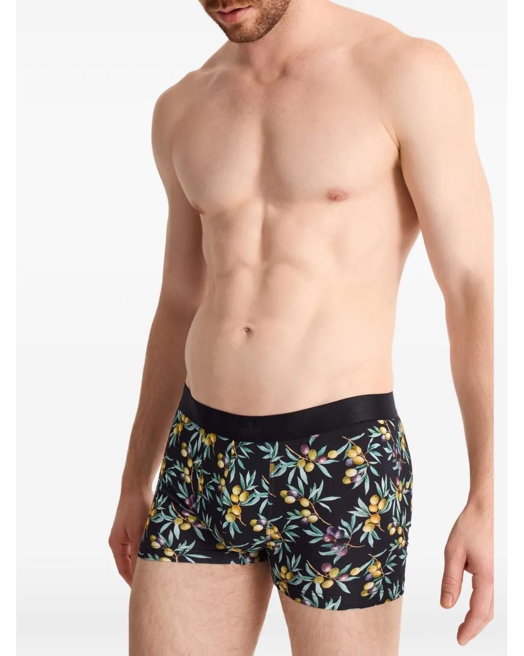 Aubade Black Print Boxers Set (Set Of Two) for men