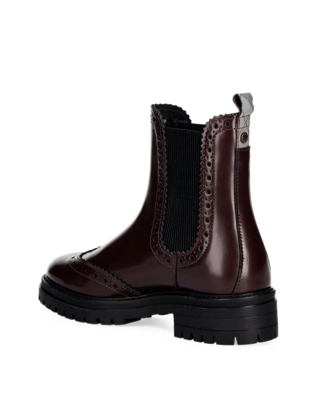 Barbour Brown Bottines Chelsea Façon Richelieu
