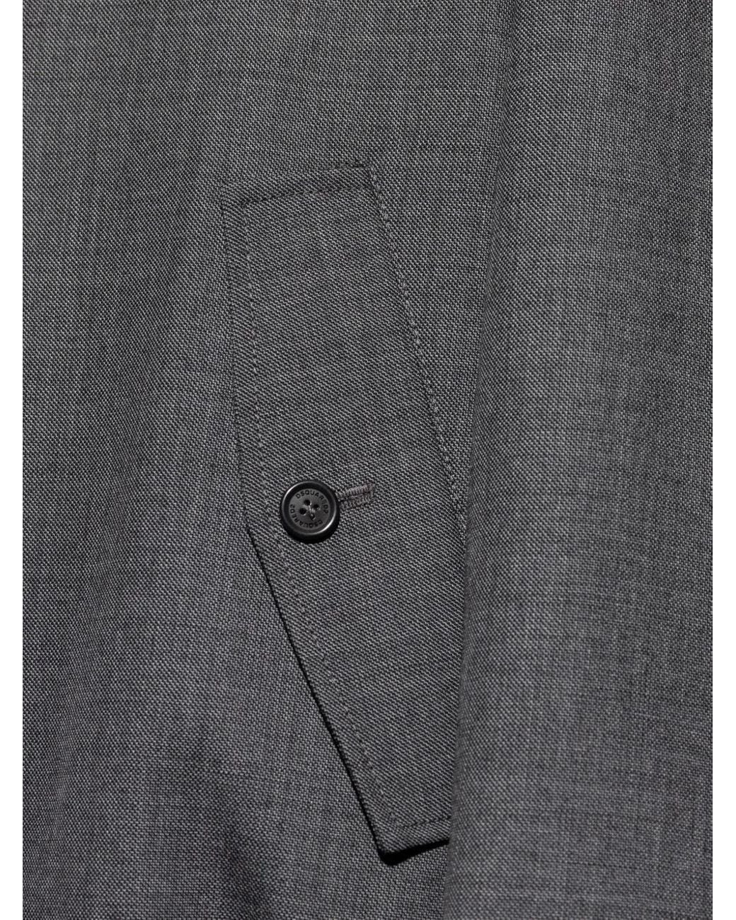 DSquared² Gray Baracuta Blazer for men