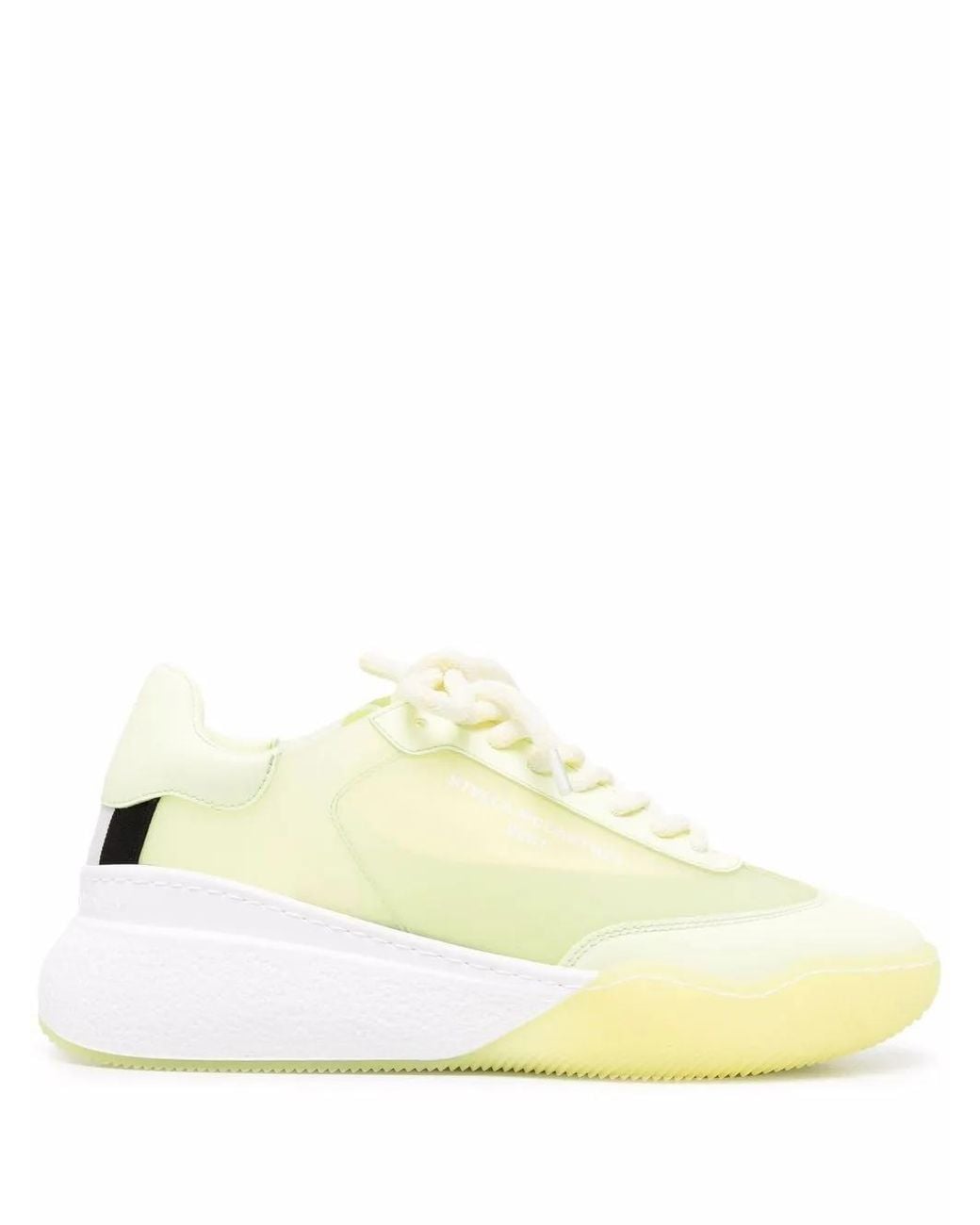 Stella McCartney Yellow Loop Low-top Sneakers