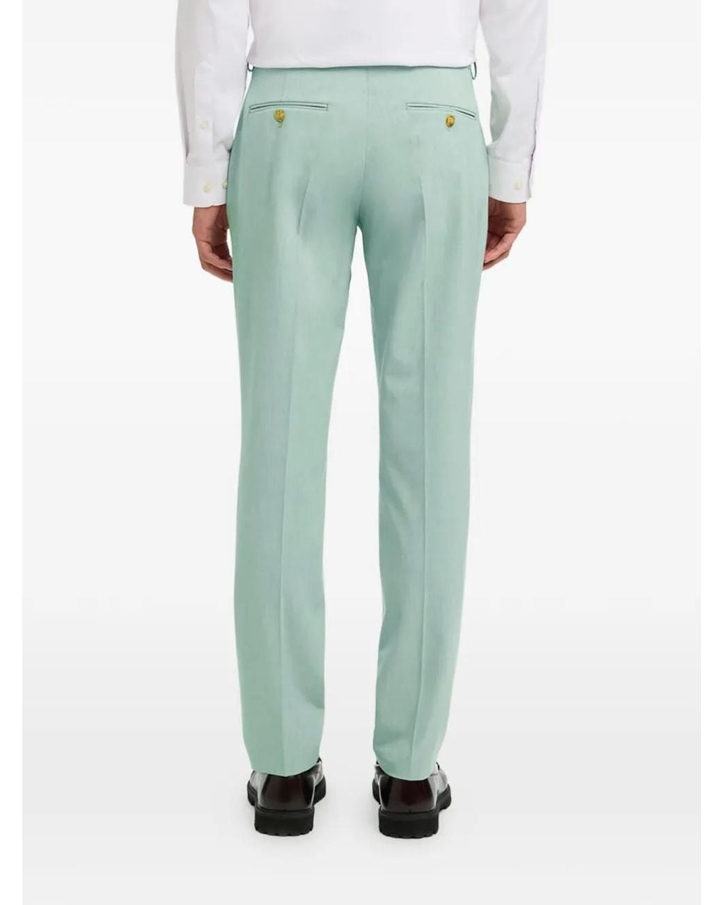 SELECTED Green Pantalon Slim 175 for men