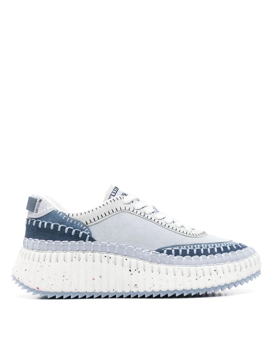 Chloé White Nama Sneakers