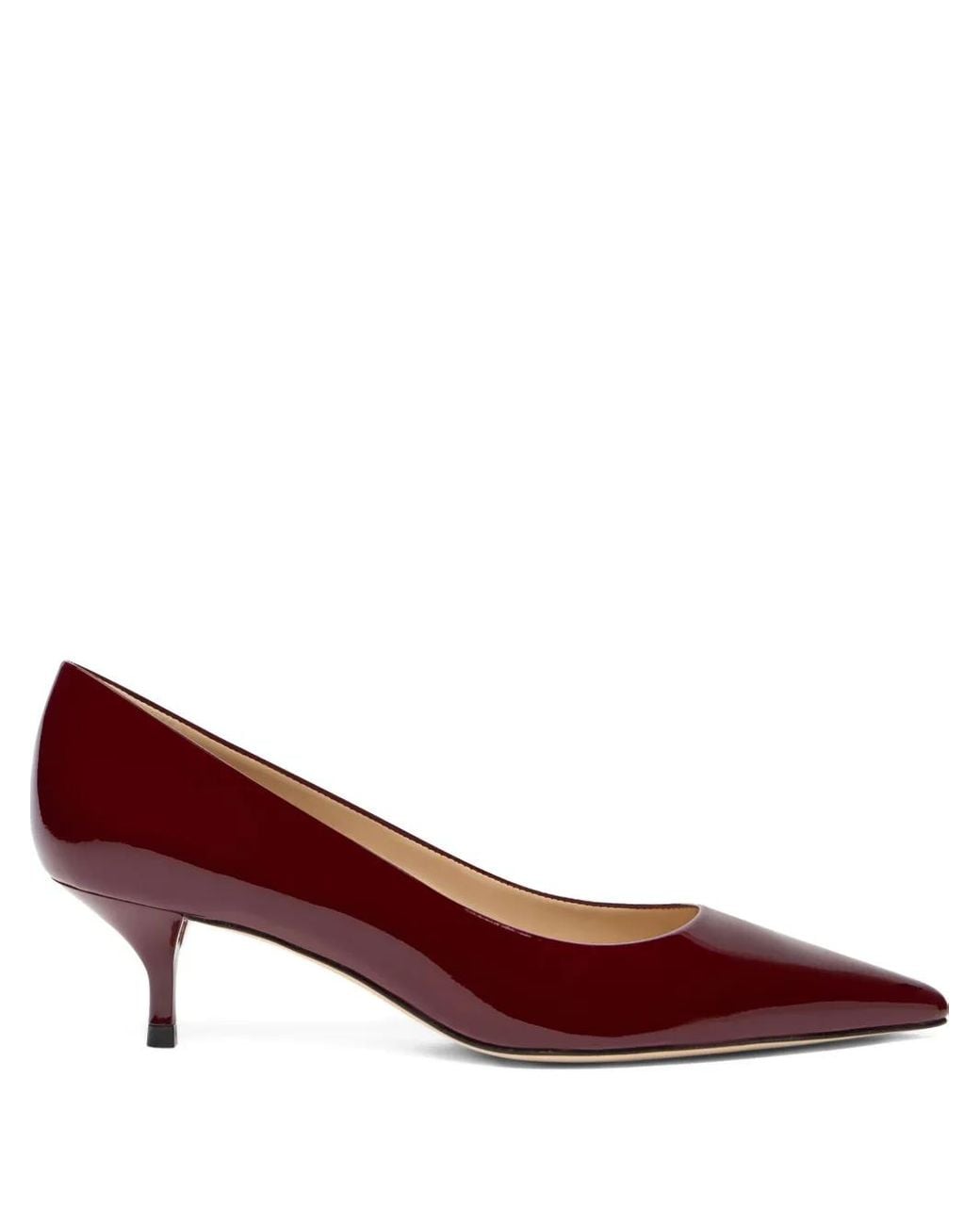 Stuart Weitzman Red 50Mm Stuart Power Pumps