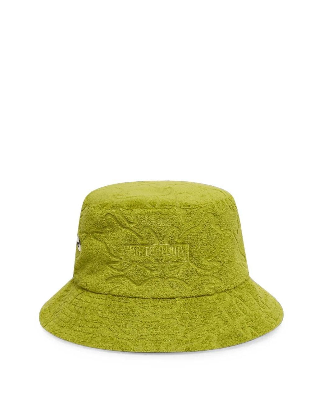 Vilebrequin Green Turtle Jacquard Terry Bucket Hat