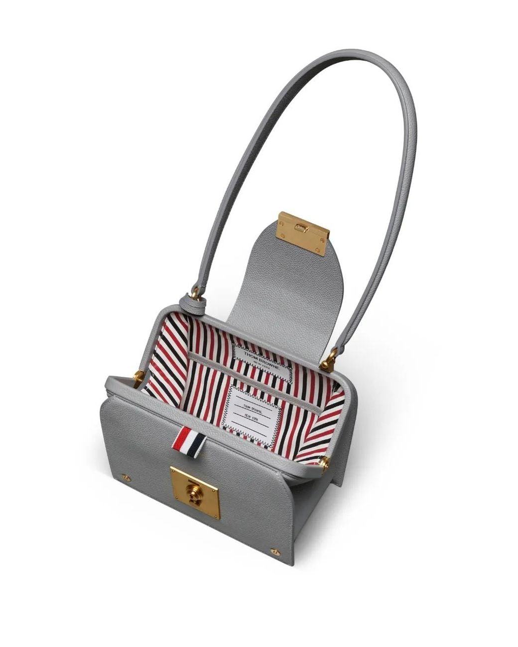 Thom Browne White Mrs. Thom Triangle Shoulder Bag