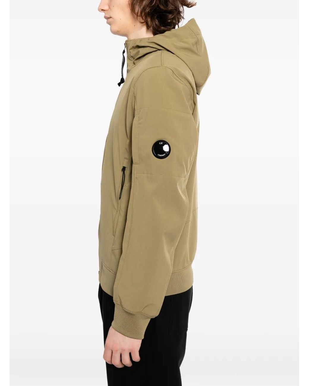C P Company Natural C.P. Shell-R Lens Jacket for men