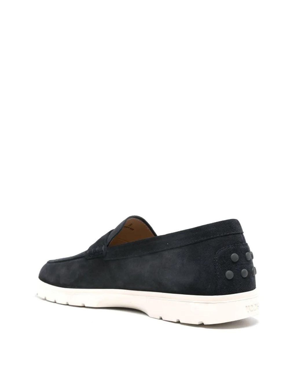 Tod's Black Calf Leather Loafer for men