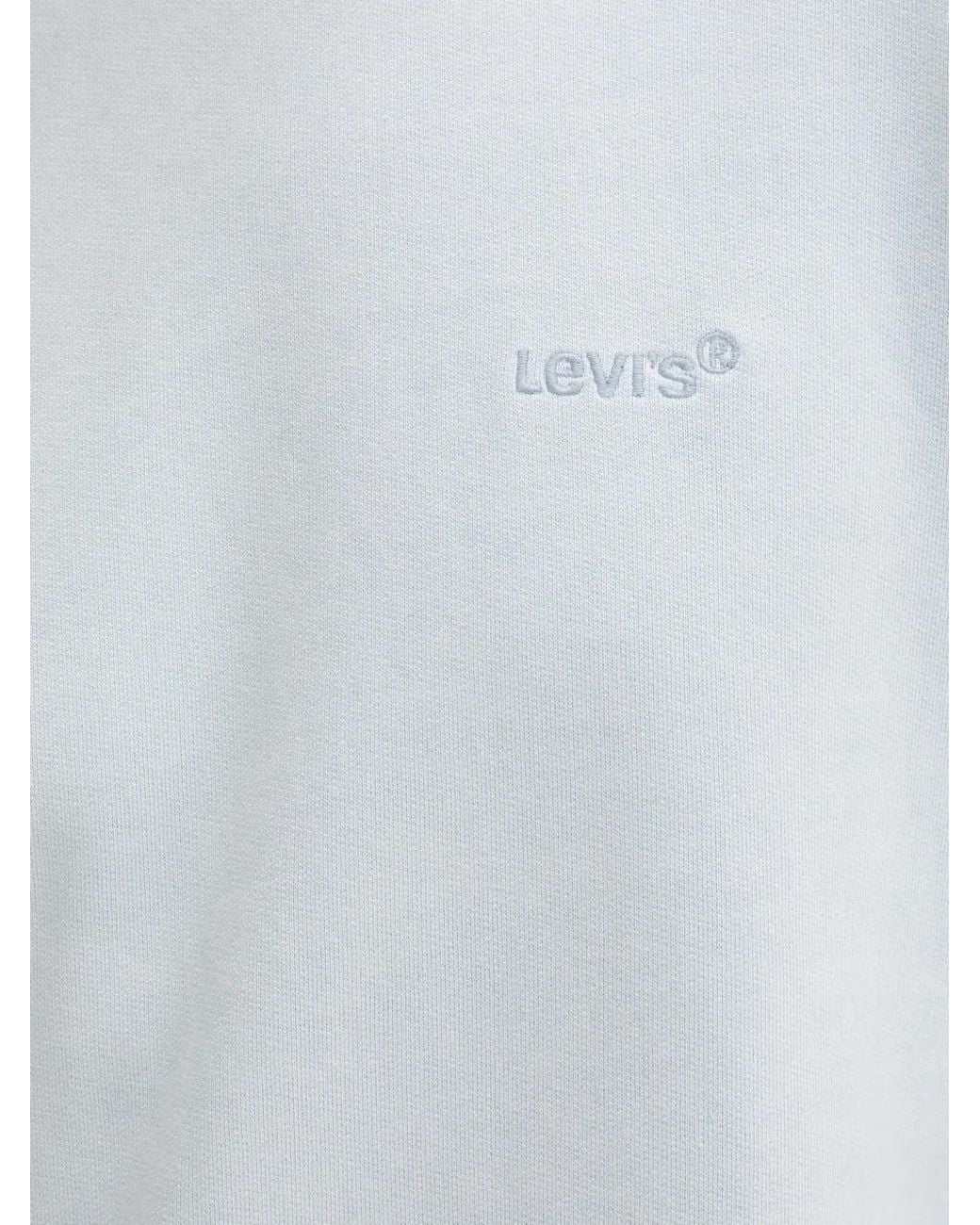 Levi's Gray Logo-Embroidered Sweatshirt for men