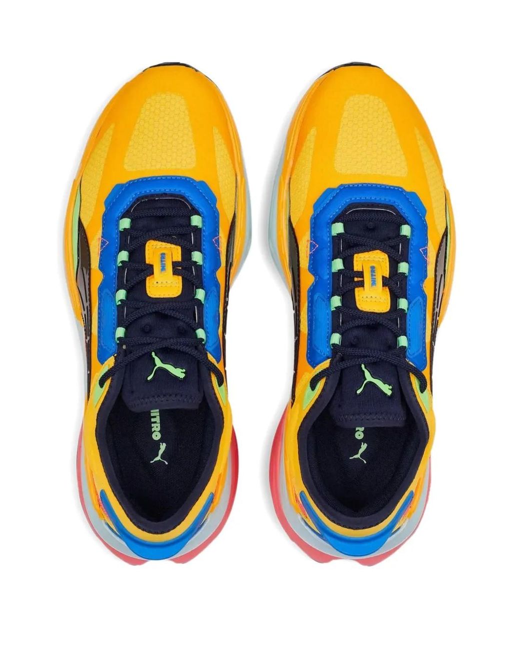 PUMA Blue Extent Nitro Sneakers