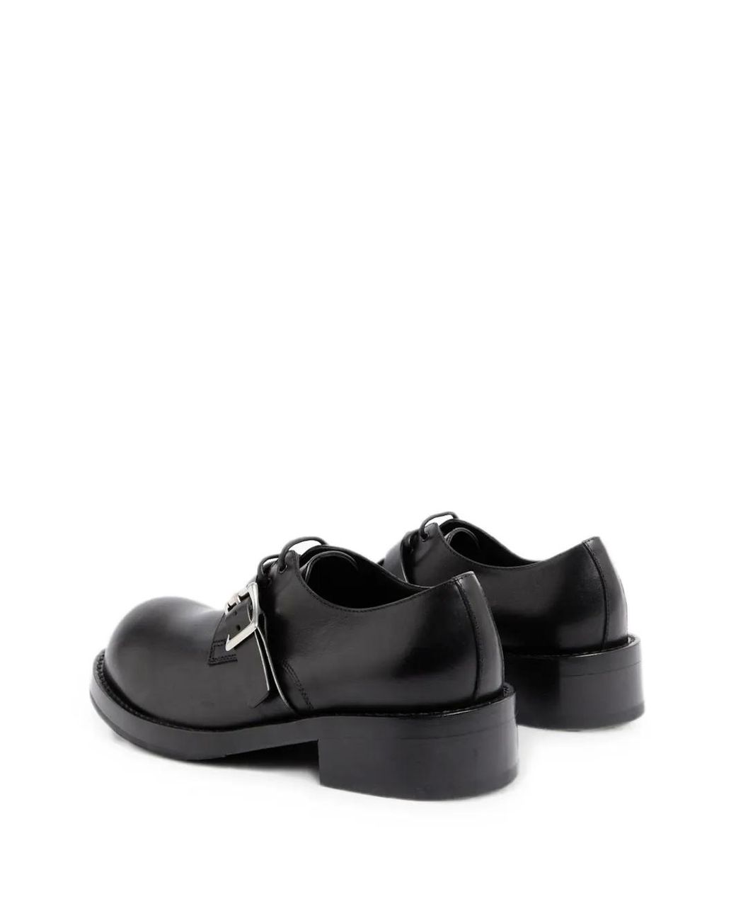 Ann Demeulemeester Black Leather Oxford Shoes for men