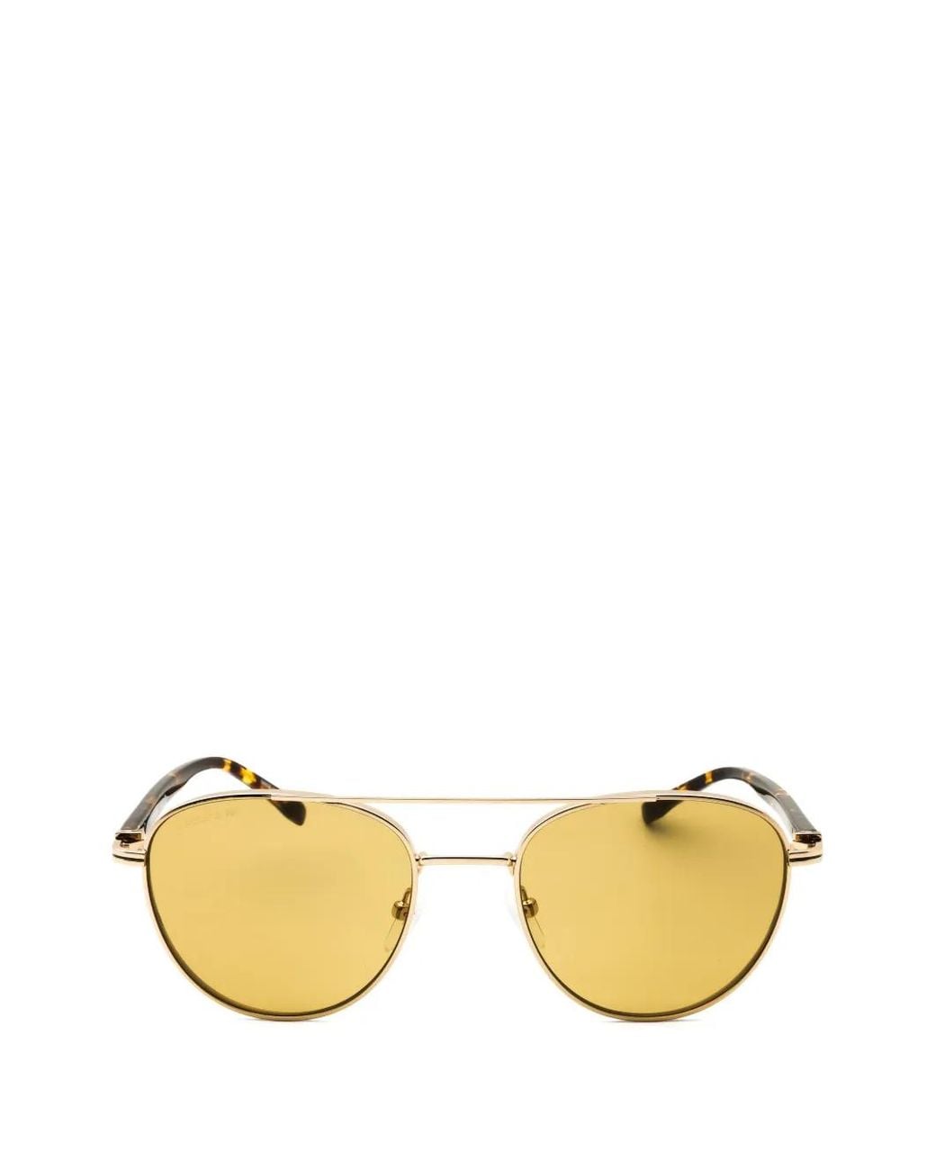 Lacoste Metallic Round-Frame Sunglasses for men