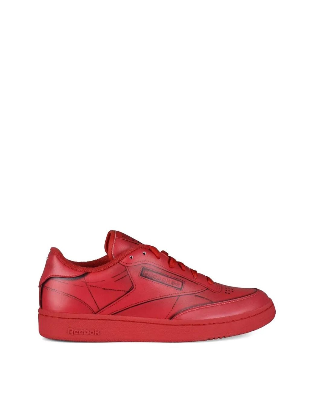 Maison Margiela Red Project 0 Club C Sneakers