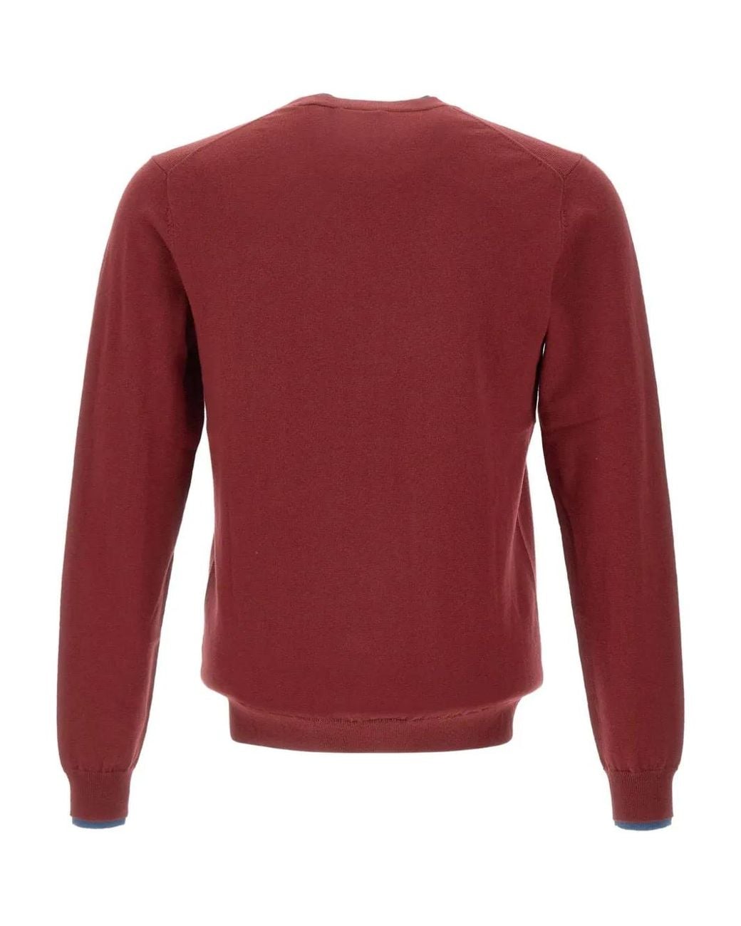 Sun 68 Red Crew-Neck Sweater for men