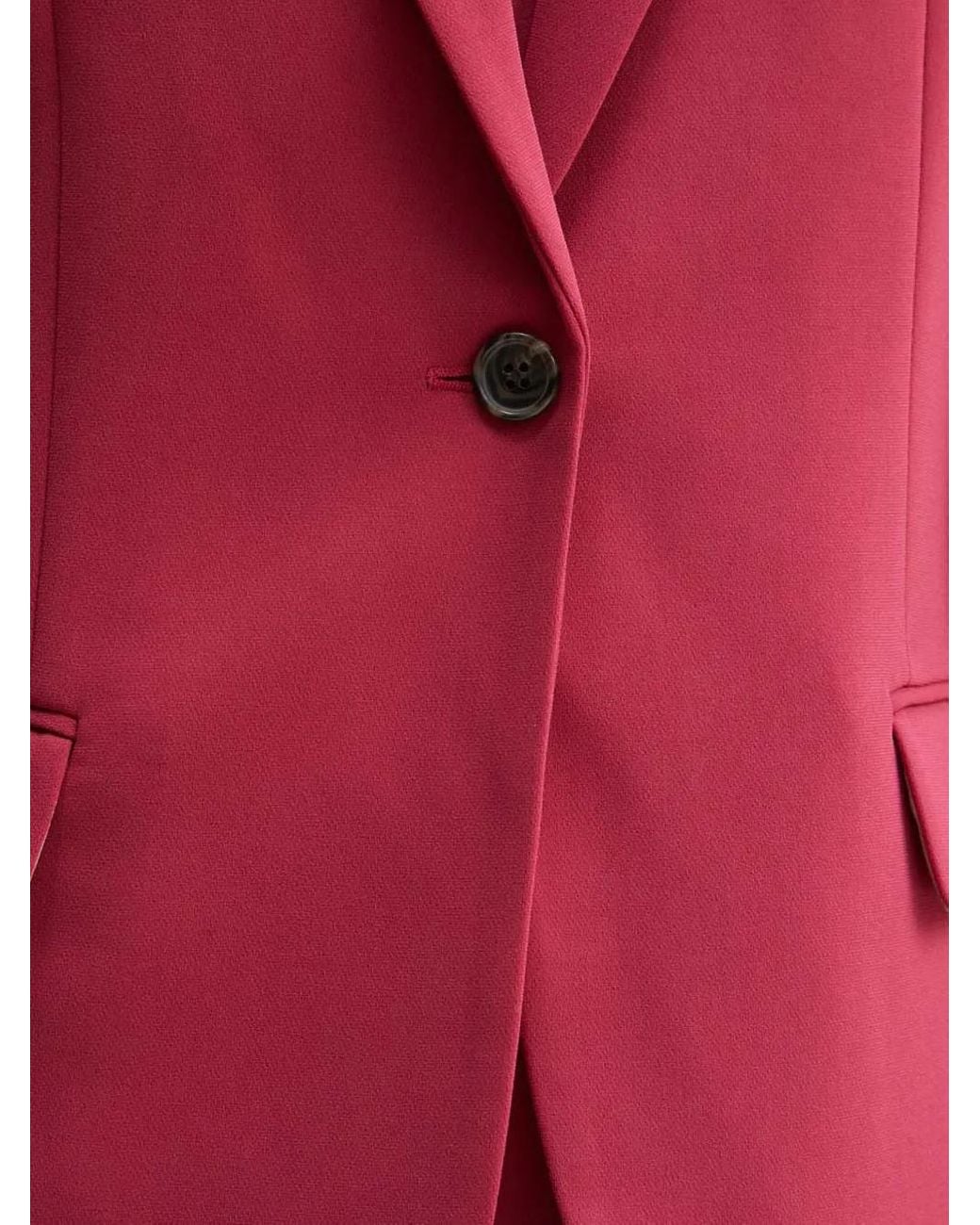 Theory Pink Button Pocket Blazer
