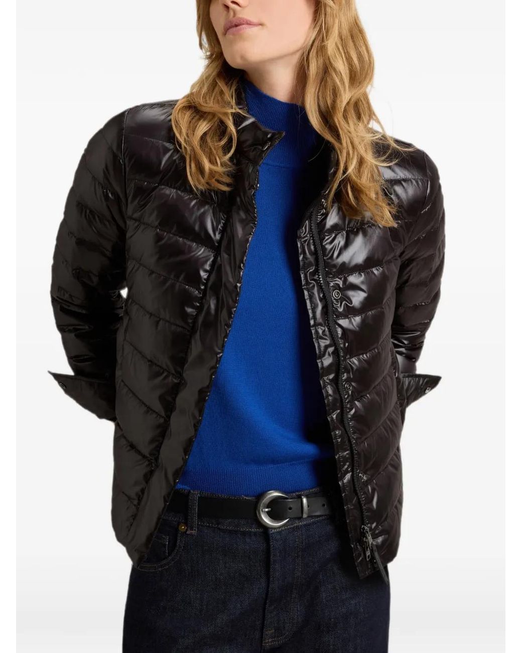 Woolrich Black Quilted Puffer Jacket