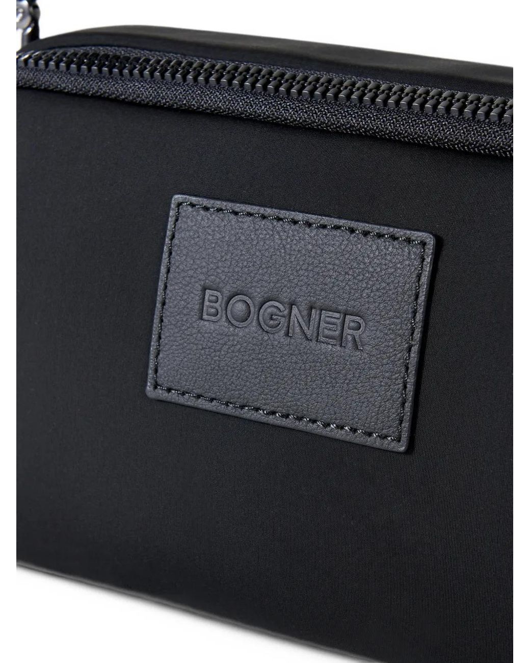 Bogner Black Small Alvier Avy Shoulder Bag