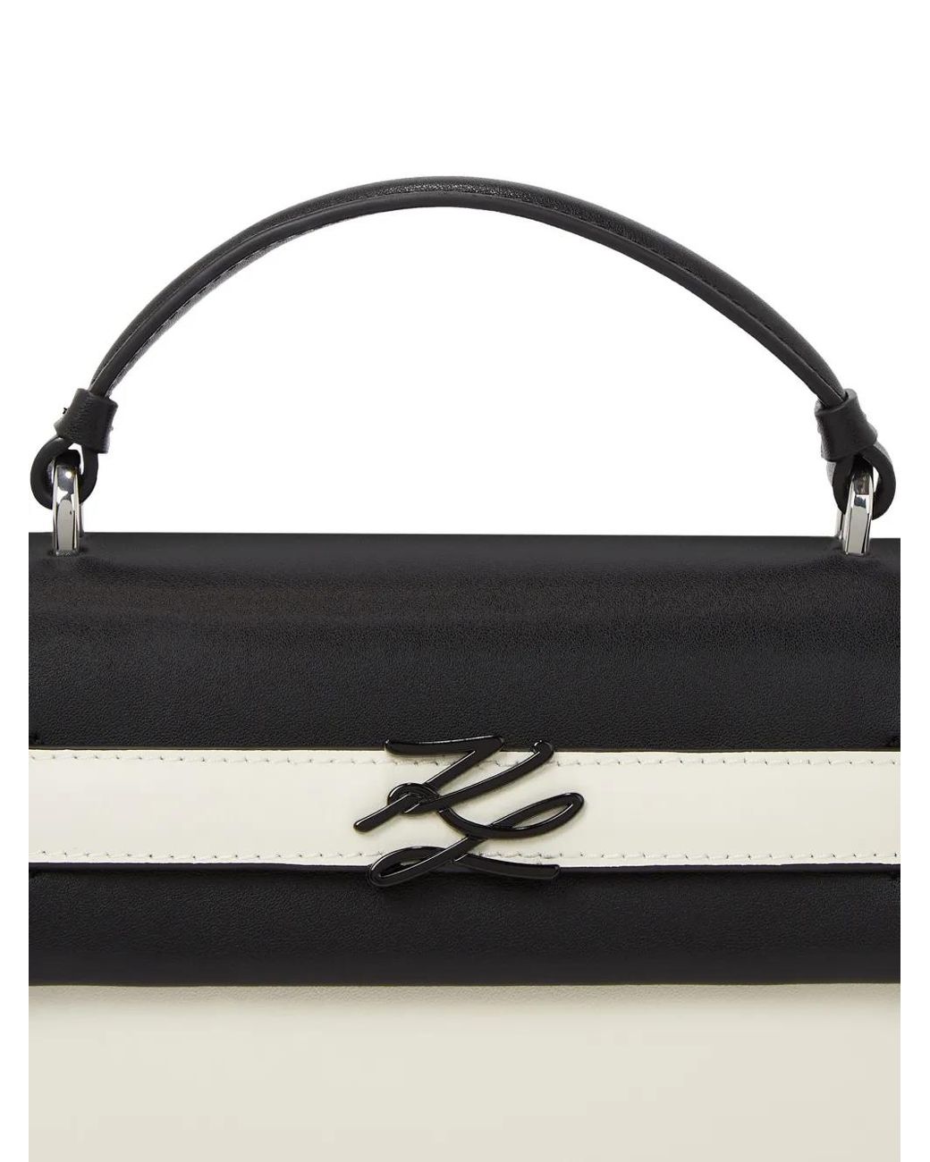 Karl Lagerfeld Black K/Autograph Tote Bag