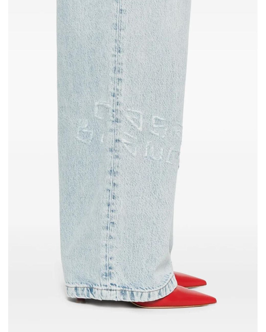 Casablanca Blue Grafitti Jeans