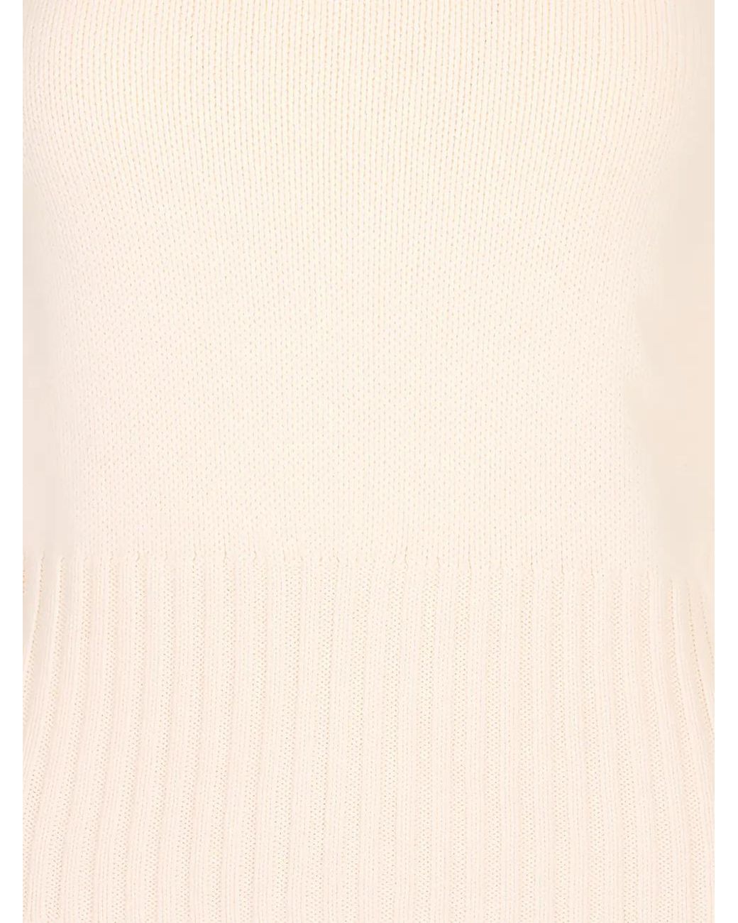 Fedeli White Derby Edera Cashmere Sweater