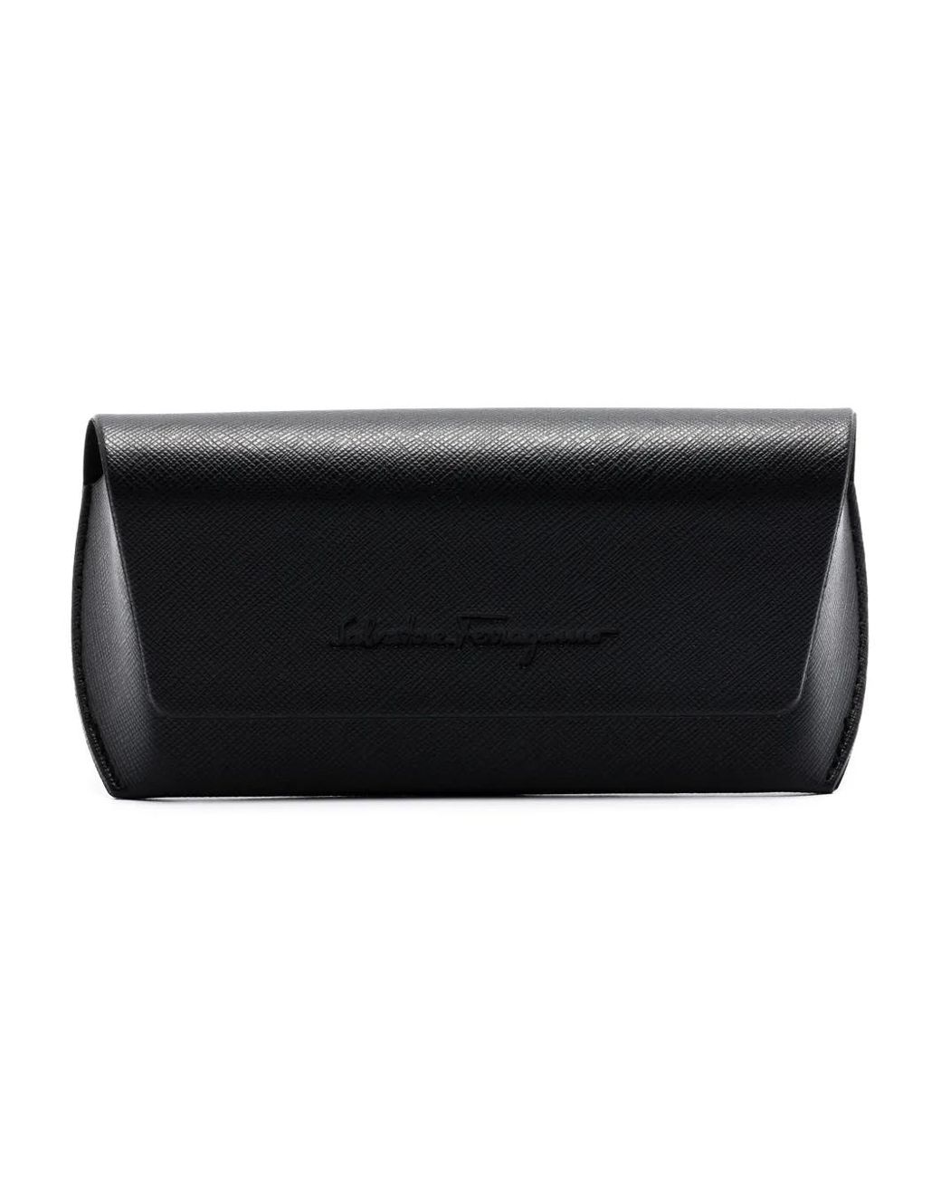 Ferragamo Eyewear Black Square-Frame Sunglasses