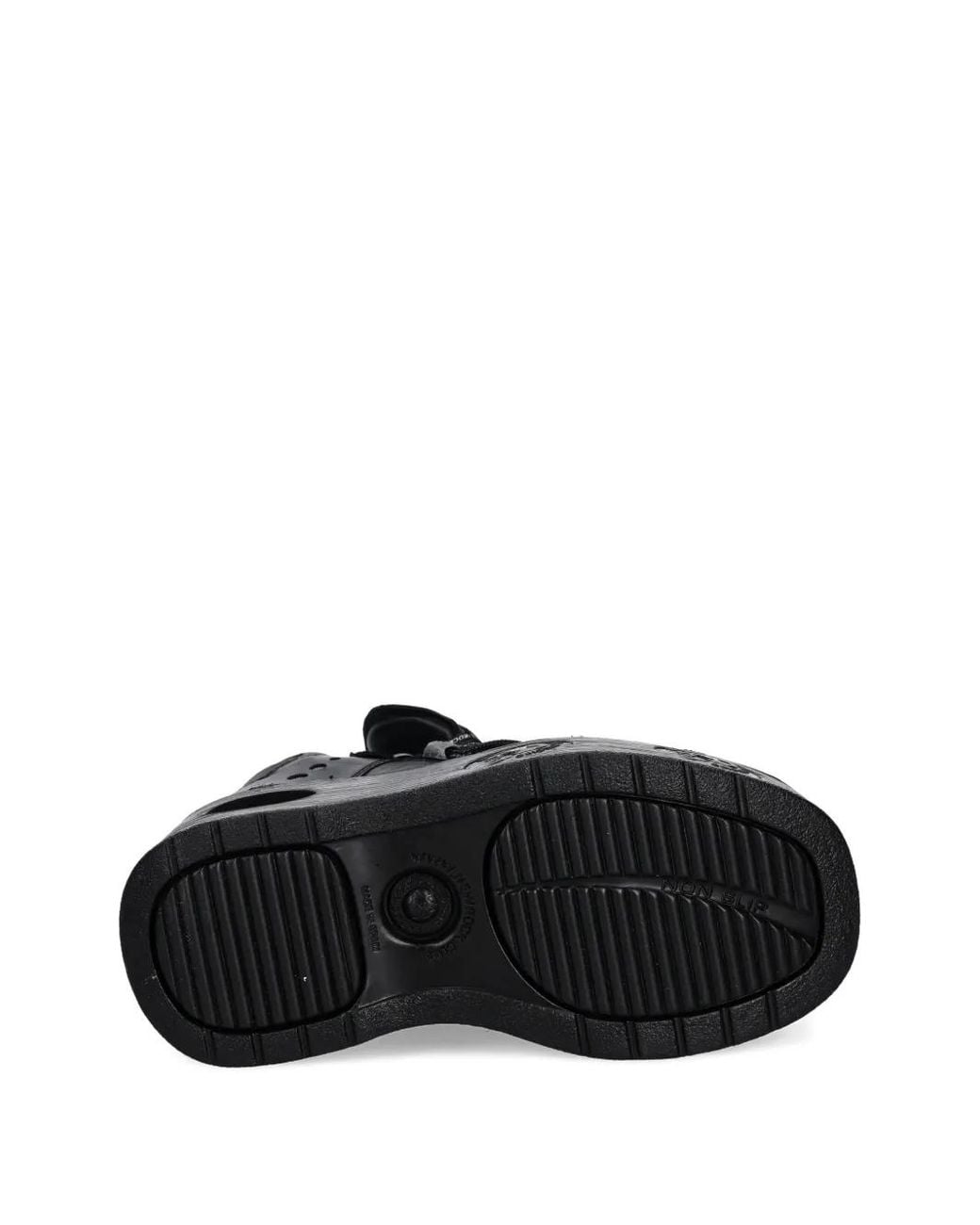 Zapatillas Con Plataforma De 110 Mm New Rock de color Black