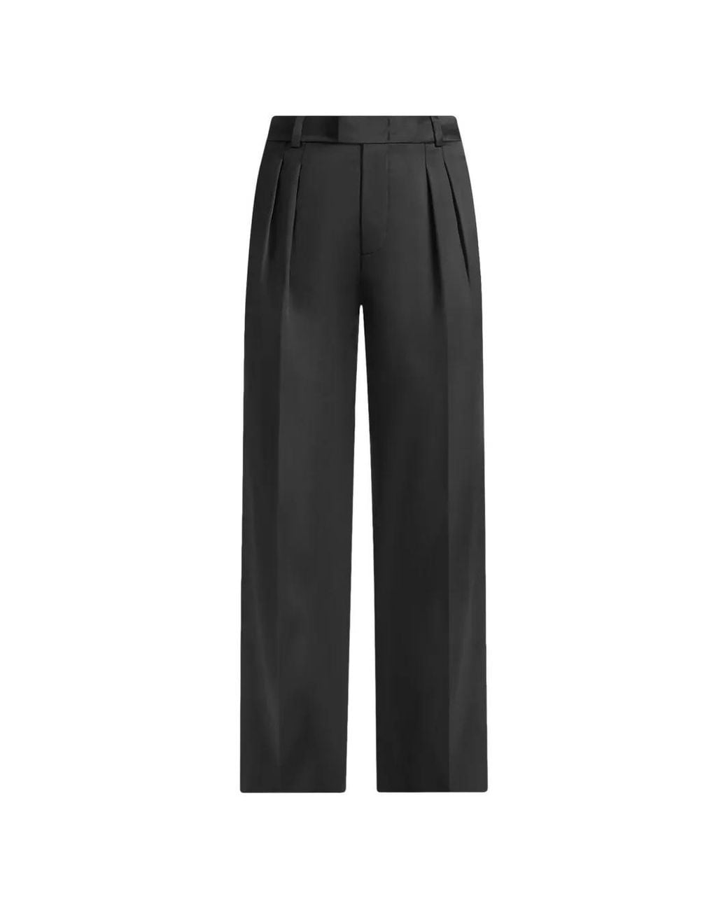 Manière De Voir Black Pantalon Julie En Satin À Plis